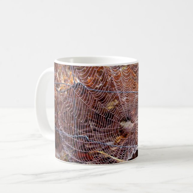 Taza De Café Web de la jardinera europea (Anverso izquierdo)