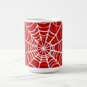 Taza De Café Web roja