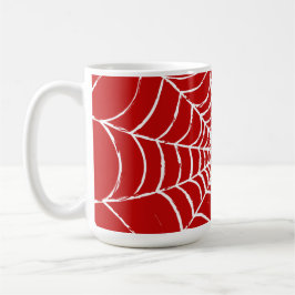 Taza De Café Web roja
