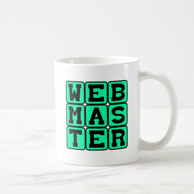Taza De Café Webmaster, arquitecto web (Derecha)