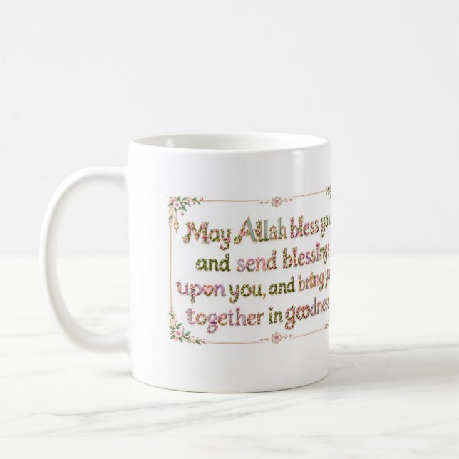 Taza De Café Wedding Blessing  (Izquierda)