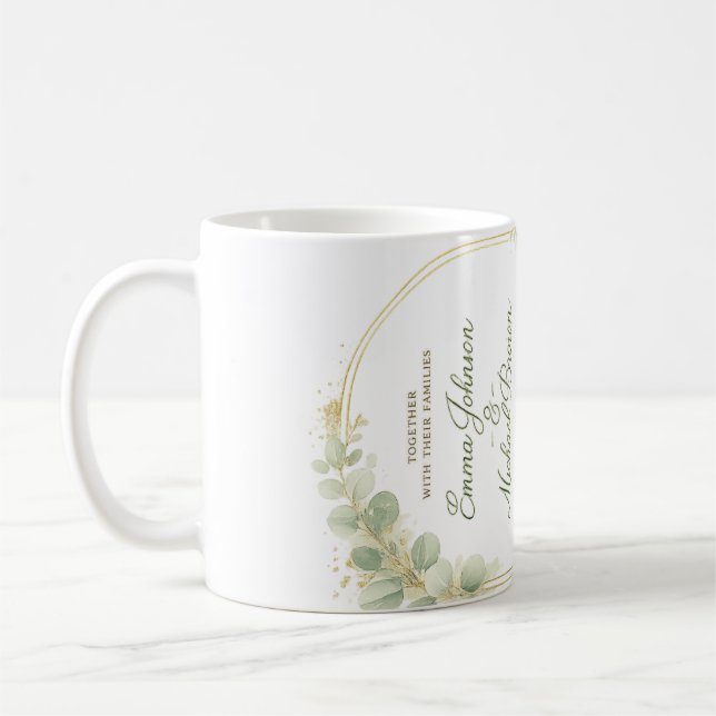 Taza De Café wedding invitation (Izquierda)