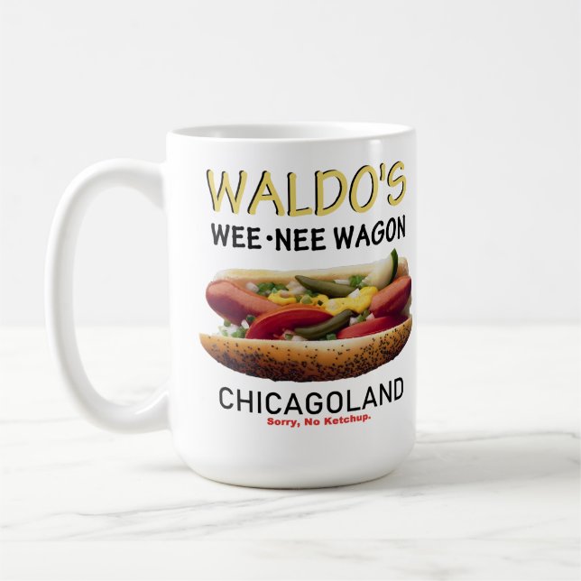 Taza De Café Wee Nee Wagon de Waldo, Chicago (Izquierda)