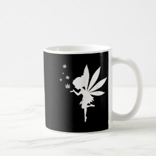 Taza De Café Weed Fairy Fantasy Leaf Stoner Pot Smoker