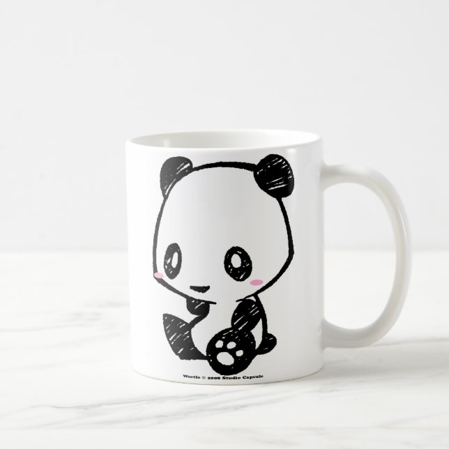 Taza De Café Weetle Panda (Derecha)