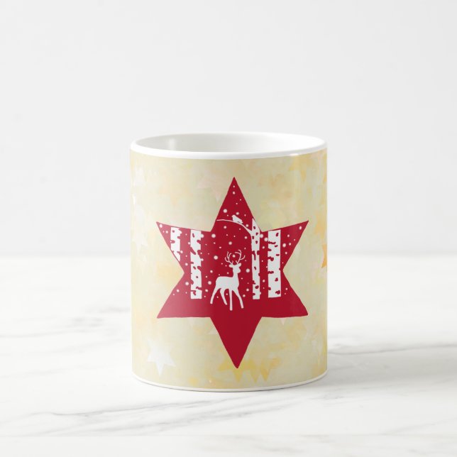 Taza De Café Weihnachtsstern  (Centro)