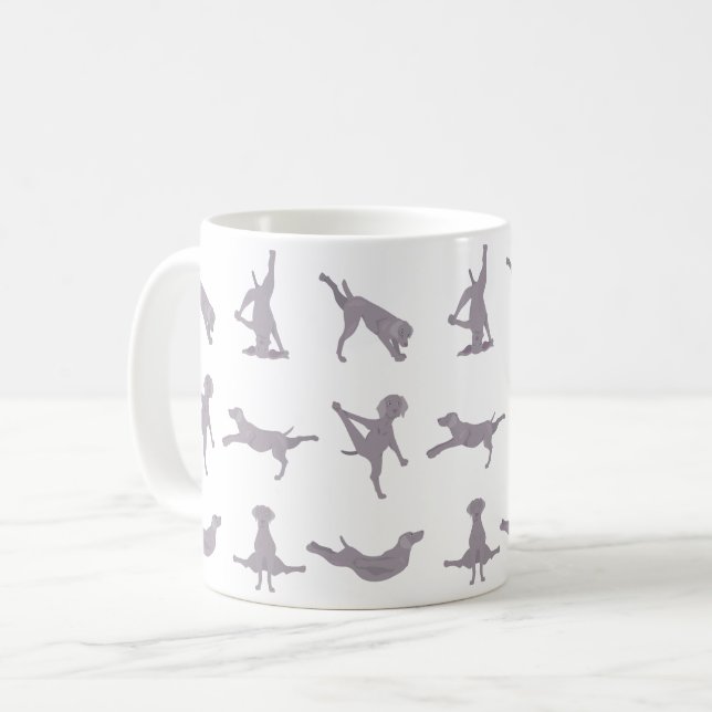 Taza De Café Weimaraner (Anverso izquierdo)