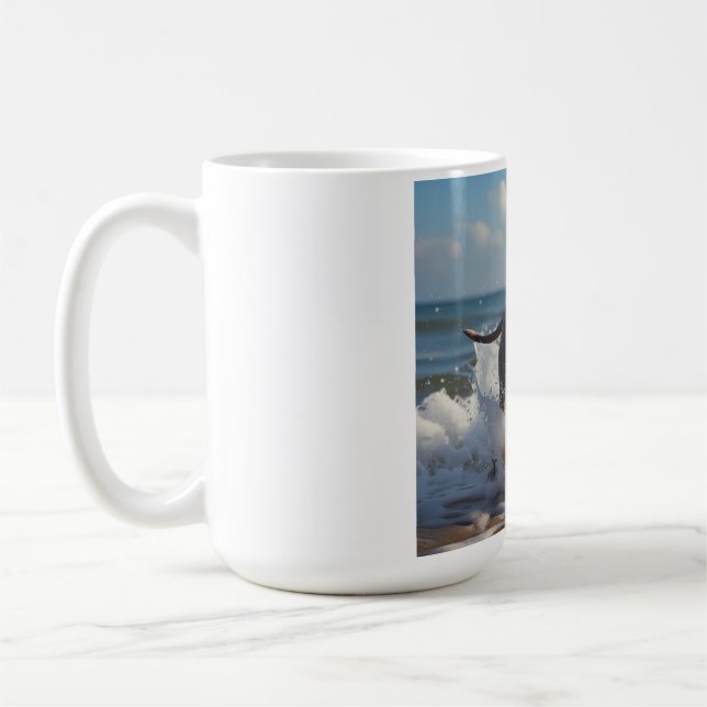 Taza De Café Weimaraner Elegant Coffee Mug (Izquierda)