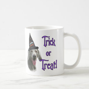 Taza De Café Weimaraner Trick