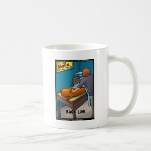 Taza De Café Weiner Massage o Backlink Funny Gifts & Cards