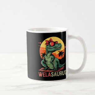Taza De Café Welasaurus Dino Dinosaur Wela-saurus T-rex Mother'