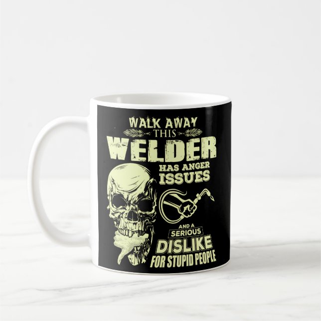 Taza De Café Welder Skull Welder (Izquierda)
