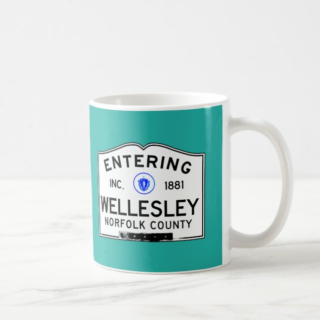Taza De Café Wellesley que entra (Derecha)