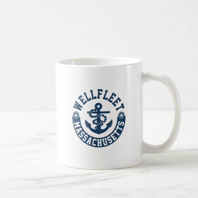 Taza De Café Wellfleet Massachusetts (Derecha)