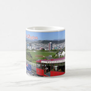 Taza De Café Wellington - Cable Car - Nueva Zelanda -