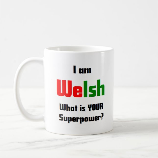 Taza De Café welsh (Izquierda)