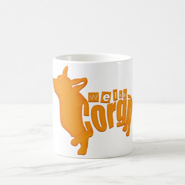 Taza De Café Welsh_Corgi (Centro)