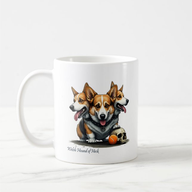 Taza De Café Welsh Hound of Heck - Mug (Izquierda)