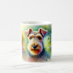 Taza De Café Welsh Terrier Serenity 300824AREF117 - Watercolor
