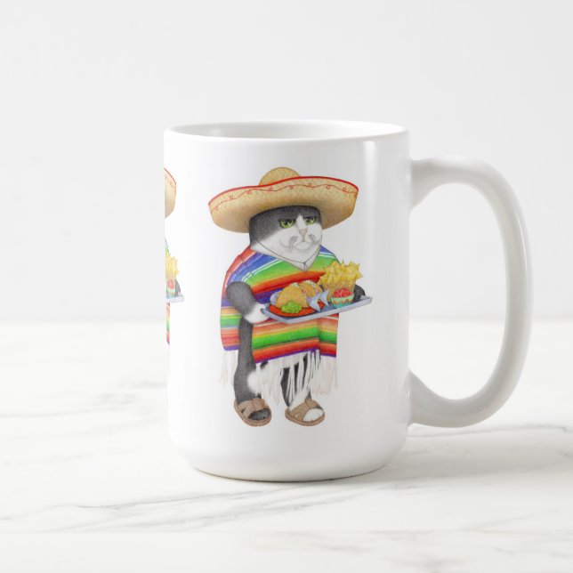 Taza De Café WENDELITO Tall White Mug (Derecha)