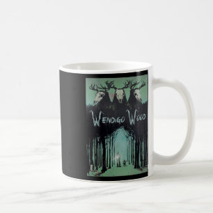 Taza De Café Wendigo Ghost Of The Forest Cryptid Wendigo Wood