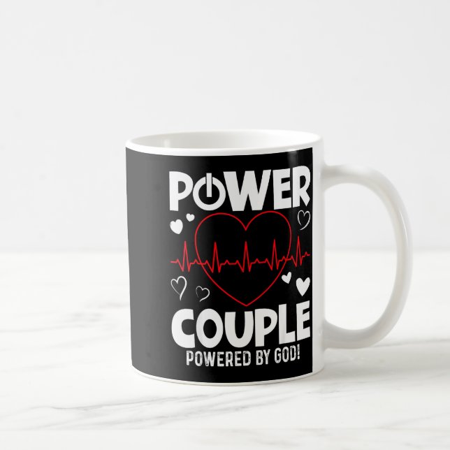 Taza De Café Wer Couple Christian Couples Matching Valentines D (Derecha)