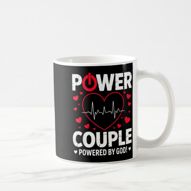 Taza De Café Wer Couple Christian Couples Matching Valentines D (Derecha)
