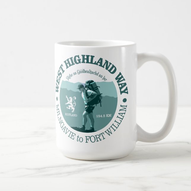 Taza De Café West Highland Way Mugs (Derecha)