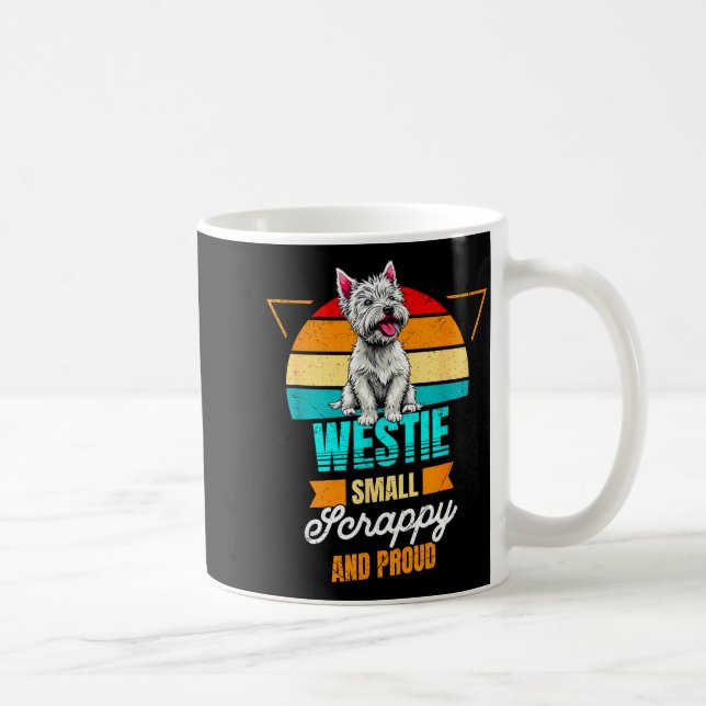 Taza De Café West Highland White Terrier Lover Funny Westie Dog (Derecha)