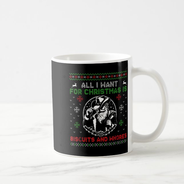 Taza De Café Western Biscuits And S Christmas Quote  (Derecha)