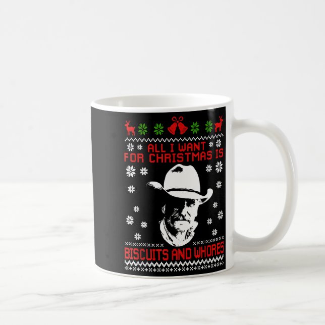 Taza De Café Western Biscuits And S Christmas Quote  (Derecha)