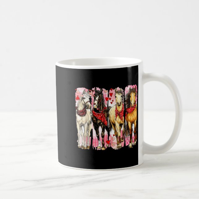 Taza De Café Western Horse Valentine Funny Western Valentines D (Derecha)