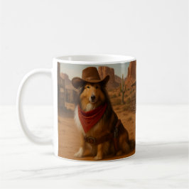 Taza De Café Western Sheltie