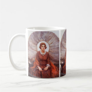 Taza De Café Western Vintage, Madonna de la Pradera por Koerner