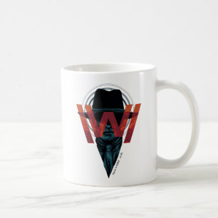 Taza De Café Westworld   El gráfico con el logotipo de Man in B