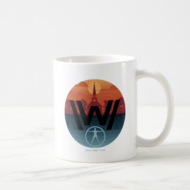 Taza De Café Westworld | Logo de la iglesia Escalante (Derecha)