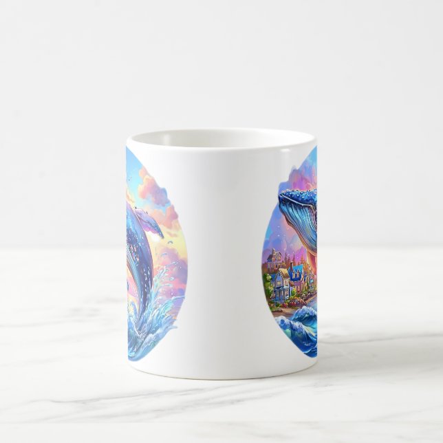 Taza De Café Whale (Centro)