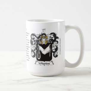 Taza De Café Wharton, el origen, el significado y el escudo