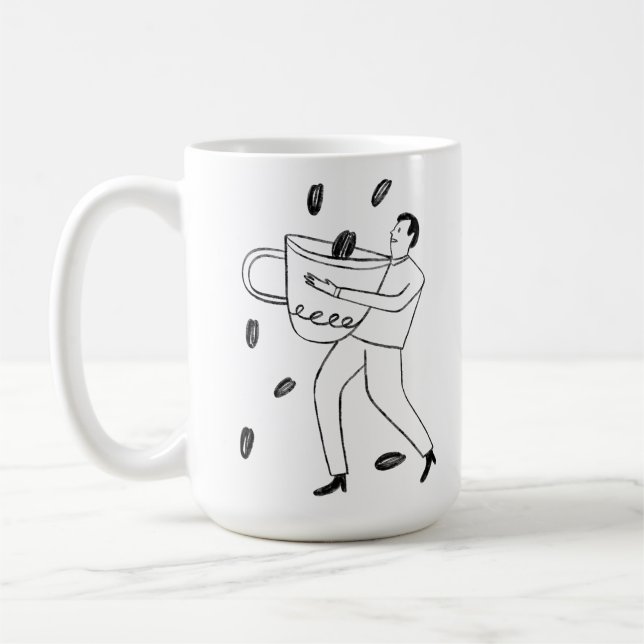 Taza De Café What goes best with a cup of coffee? Another cup (Izquierda)
