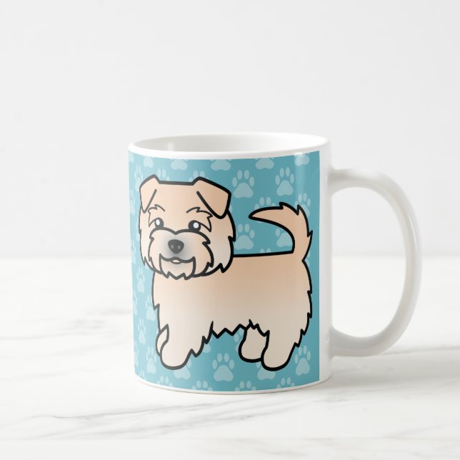 Taza De Café Wheaten Norfolk Terrier (Derecha)