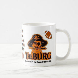 Taza De Café WHEELERSBURG, corona 2017 del fútbol del estado d