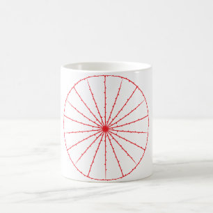 Taza De Café Wheof Thorns Design Coffee Mug