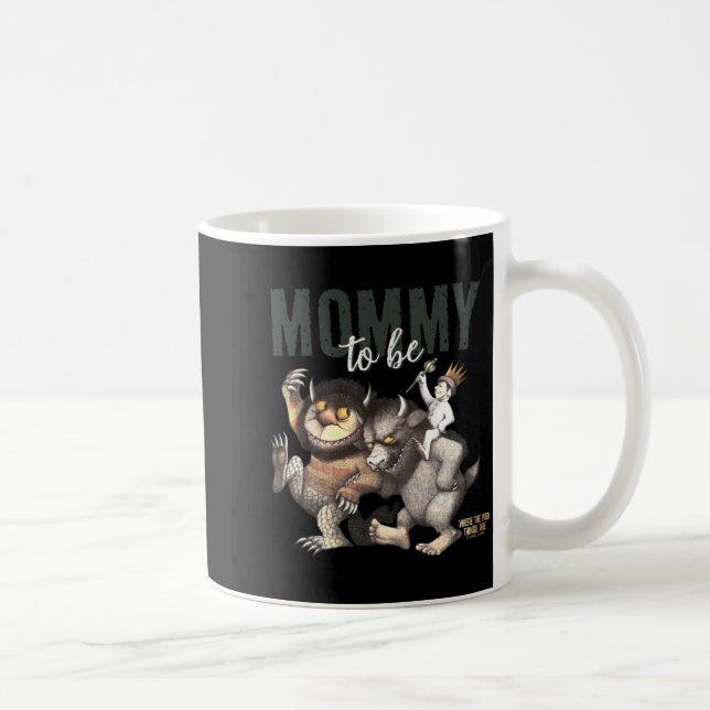 Taza De Café Where The Wild Things Are Mommy To Be  (Derecha)