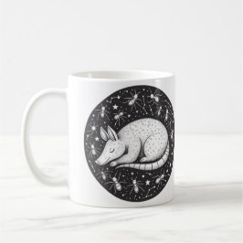 Taza De Café Whimsical Aardvark Mug para los amantes de los ani