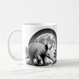 Taza De Café Whimsical Aardvark Mug para los amantes de los ani