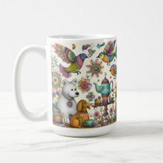 Taza De Café Whimsical Art Mug