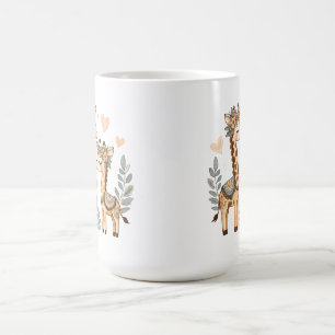 Taza De Café Whimsical Boho Giraffe Mug