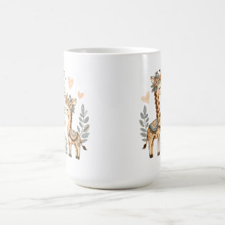 Taza De Café Whimsical Boho Giraffe Mug