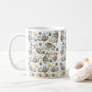 Taza De Café Whimsical Cats Mug