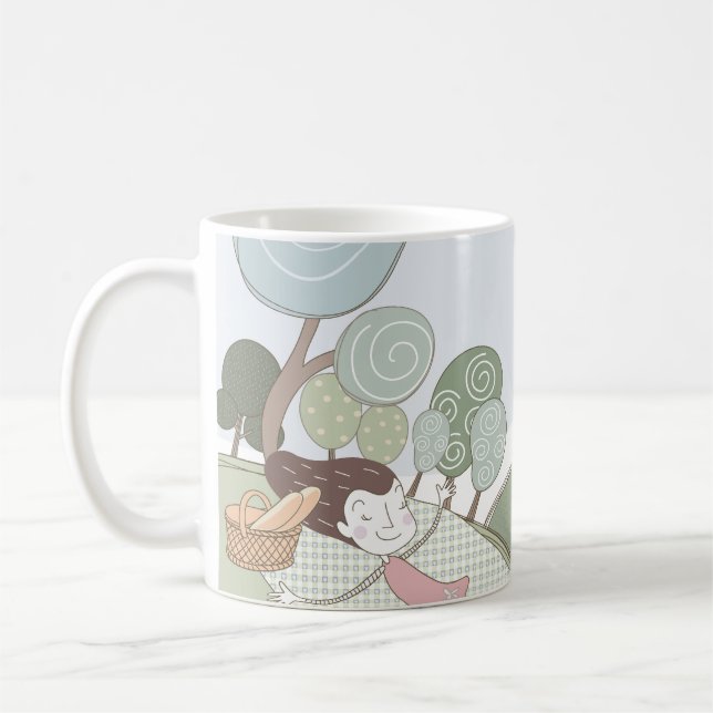 Taza De Café Whimsical Dreamscape 10 Mug (Izquierda)